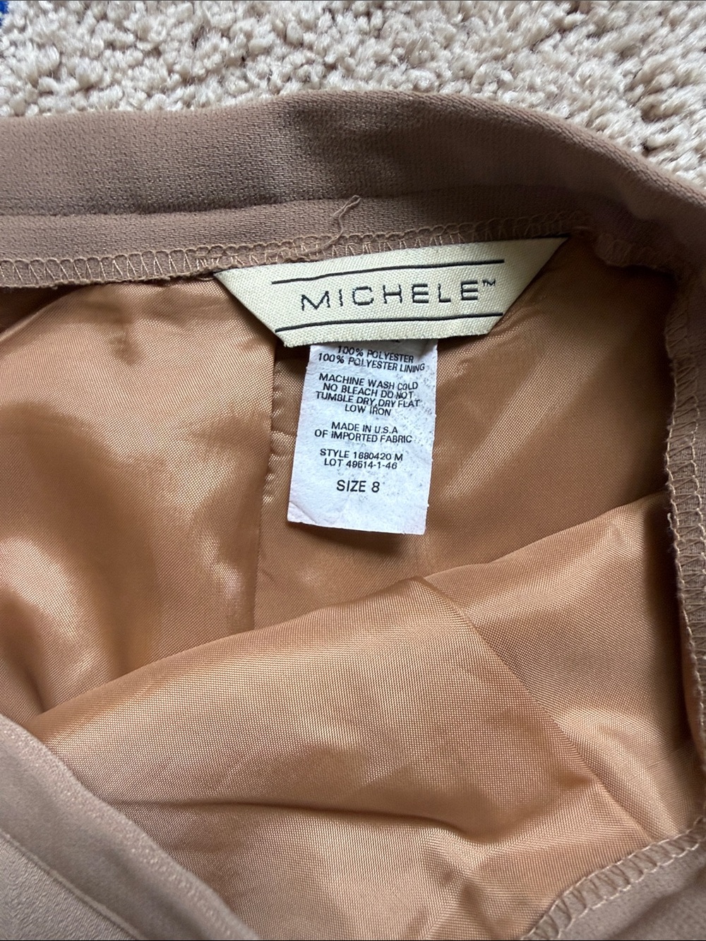 Michele Two-Pack Pencil Skirts in Black and Camel - Picture 3 of 8